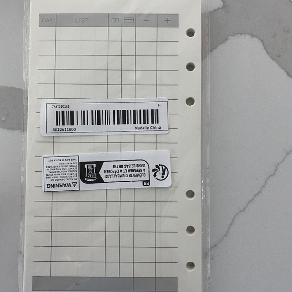 NWOT Agenda PLANNER Faux Leather DUSTY ROSE - Picture 7 of 12